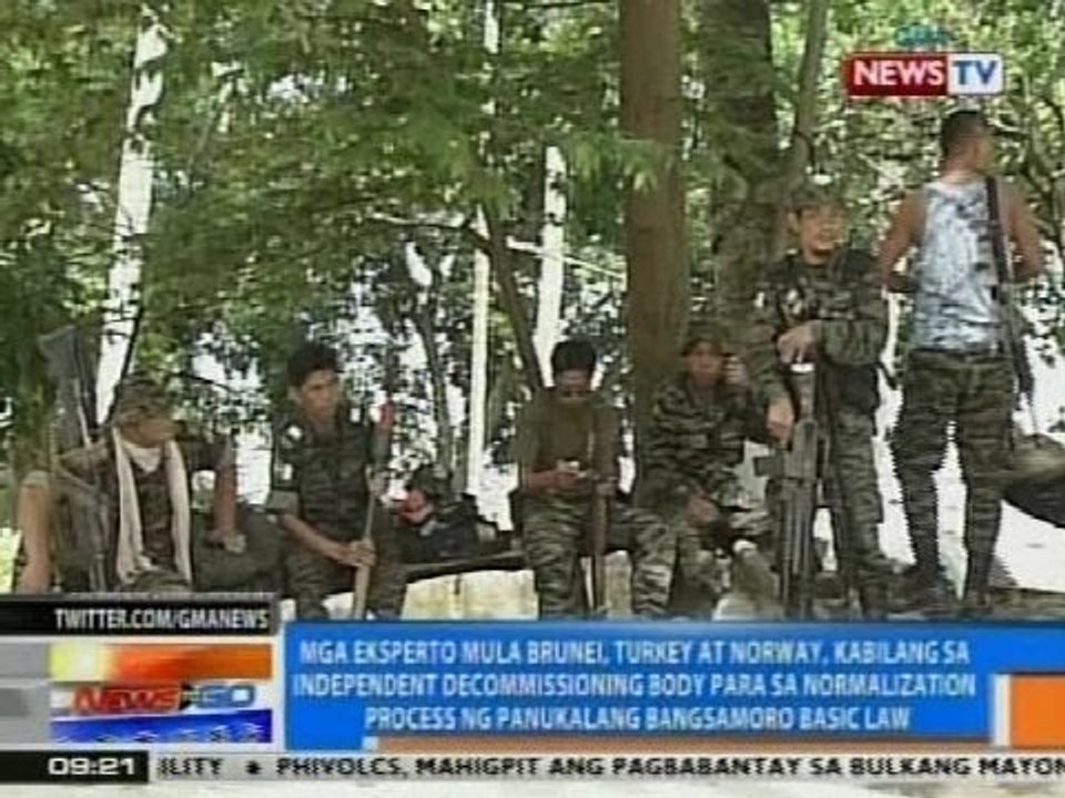 NTG: Foreign experts, kabilang sa IDB para sa normalization process ng panukalang BBL