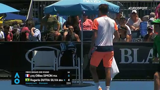 Avustralya Açık 2017: Gilles Simon - Dutra Silva (Özet)