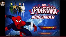 Ultimate Spiderman Iron Spider | Marvel HD Gameplay (Part 1) | Dip Games For Kids