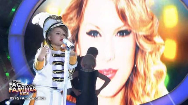 Une petite fille de 7 ans imite Taylor Swift à la perfection !