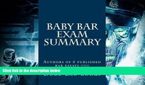 Read Book Baby Bar Exam Summary: Authors of 6 published bar essays !!!!!! Duru Law books  For Kindle