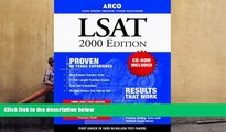 Read Book LSAT 2000 Edition with CD-ROM (Master the Lsat (Book   CD Rom)) Arco  For Full