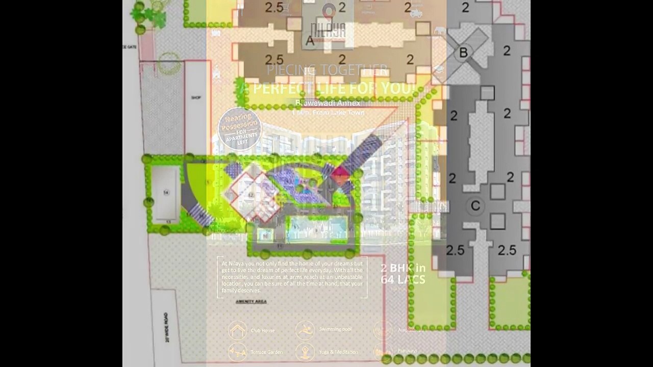 2 BHK Ready Possession in Bibwewadi Annexe, Pune