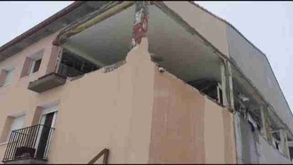 Tres heridos al explotar una estufa butano en vivienda en Villarreal Huerva (Zaragoza)