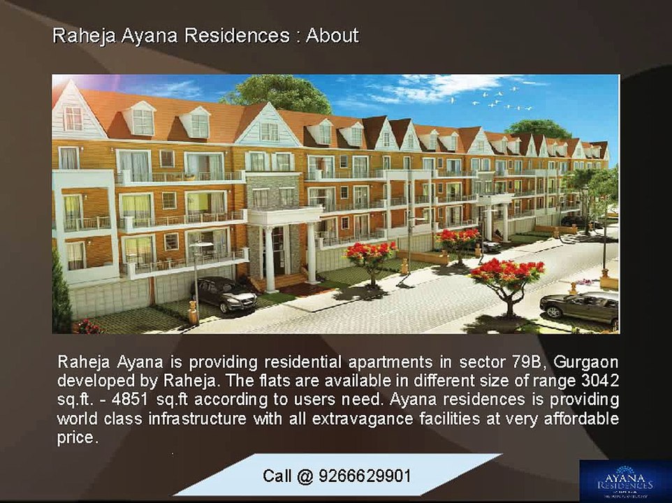 Raheja Ayana Residences Sector 79B, Gurgaon