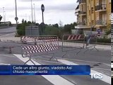 Cede un altro giunto viadotto Asi chiuso nuovamente