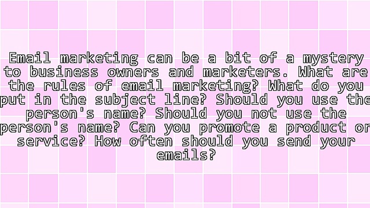 Four Common Email Marketing Pet Peeves