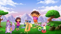 Dora The Explorer Nursery Finger Family Rhymes For Children | Dora Games Online For Kids |