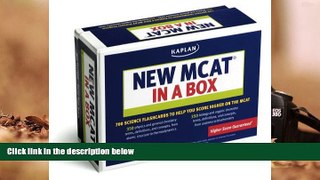 Read Book Kaplan New MCAT in a Box Kaplan  For Online