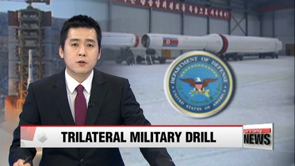 S. Korea, Japan, U.S. conduct first missile-warning exercise of 2017