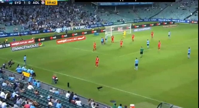 Milos Ninkovic Goal HD - Sydney FC 2-0 Adelaide United 20.01.2017