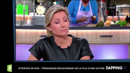 C à Vous : le témoignage bouleversant de la fille d'une des victimes de l'attentat de Nice (vidéo)