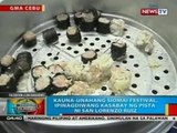 BP: Kauna-unahang Siomai Festival, ipinagdiwang sa Cebu City kasabay ng pista ni San Lorenzo Ruiz