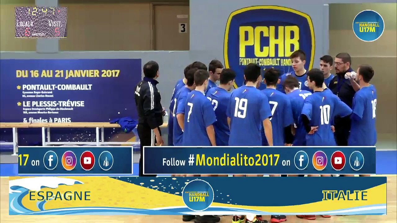 ESPAGNE - ITALIE 1/2 finale Mondialito 2017 à Pontault Combault