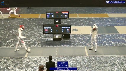 CIP 2017 - Poule CHASTANET (FRA) vs FERJANI (TUN)