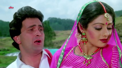 Aaj Kal Yaad Kuch Aur Rehta Nahin   Rishi Kapoor   Sridevi   Full Video Song - Nagina(720p)