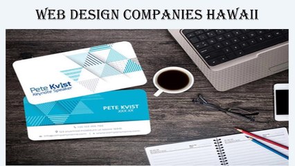 Web Design Companies Hawaii