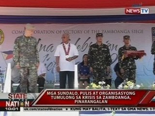 SONA: Anibersaryo ng pagkakasupil sa mga rebeldeng lumusob sa Zamboanga City, ginugunita