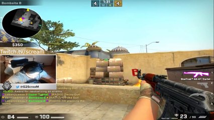CS:GO - Scream insane ACE
