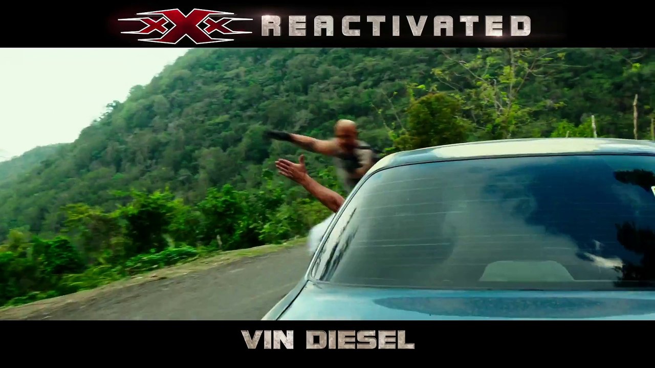 Extrait  xXx REACTIVATED - Vin Diesel en longboard  descente exXxtrême (VF) [Full HD,1920x1080p]