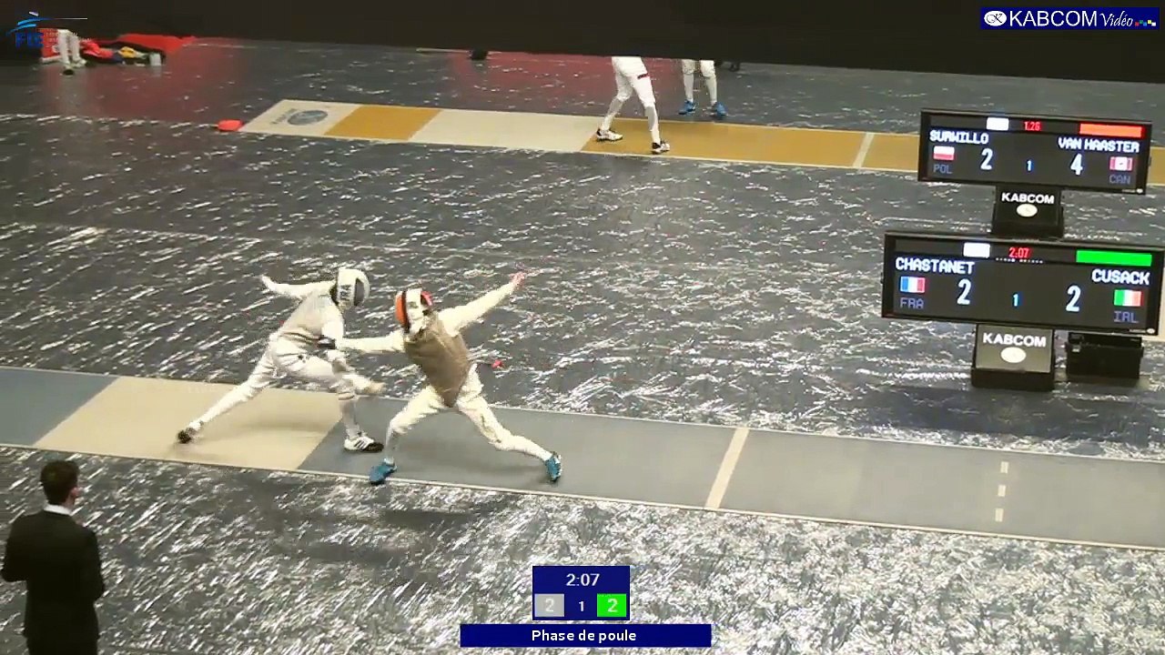 CIP 2017 - Poule CHASTANET (FR) vs CUBACK (IRL)