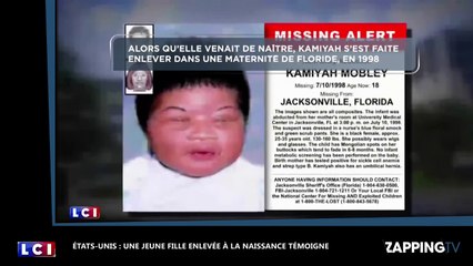 États-Unis : témoignage surprenant d'une jeune fille enlevée à sa naissance (Vidéo)