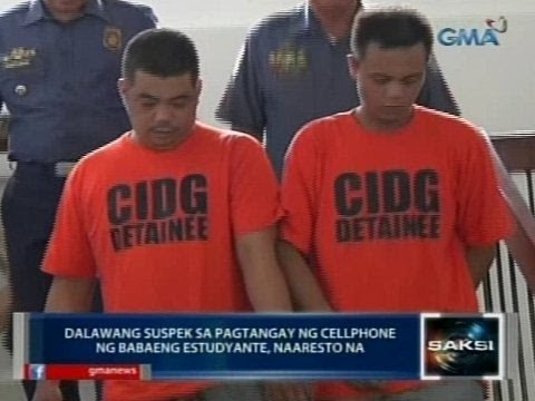 Saksi: 2 suspek sa pagtangay ng cellphone ng babaeng estudyante sa Quezon City, naaresto na