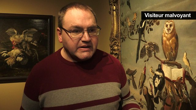 A Cassel, les déficients visuels touchent la beauté du doigt