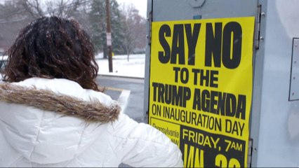 Large protests predicted at Trump ceremony
