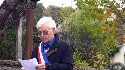 Cérémonie du 11 Novembre 2016  à Bazoches du Morvan