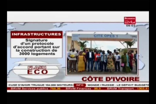 Flash Eco Cote d`Ivoire edition du Vendredi 20 Janvier 2017
