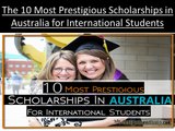 The 10 Most Prestigious Scholarships in Australia for International Students