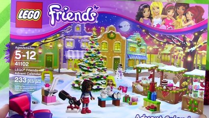 LEGO FRIENDS ADVENT CALENDAR new | 24 Lego Figures | Snow Skıng Sledding