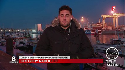 Vendée Globe : après Armel Le Cléac'h, Alex Thomson arrive aux Sables-d'Olonne