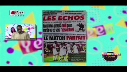 REPLAY - Revue de Presse - Pr : MAMADOU MOUHAMED NDIAYE - 20 Janvier 2017