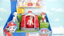Paw Patrol Skye and Marshall Pup House Magical Surprises with Shopkins Mashems Fashems