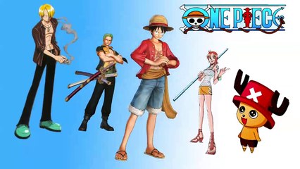 One Piece Finger Family | Nursery Rhyme for Children | 4K Video