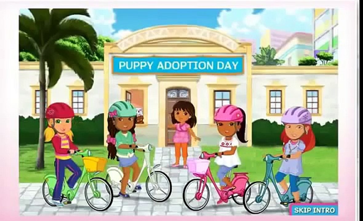 Dora The Explorer Girls Puppy Adoption Day La Exploradora Juegos Girls Games for kids videos gjJ