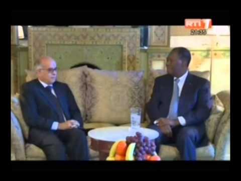 Audience du chef de l'Etat avec plusieurs personnalités marocaines, dont le premier ministre