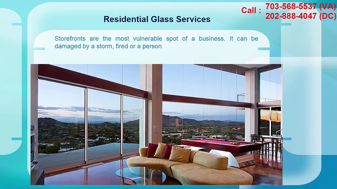 24*7 Emergency Glass Repair Service | Call us Now (202) 888-4047