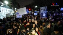 Yemin Töreni Öncesi New York ve Washington’da Protestolar