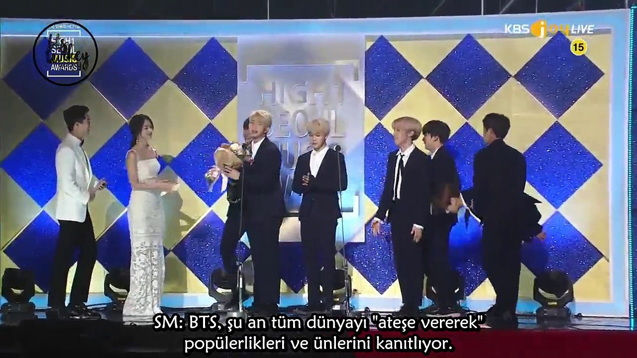 [170119] BTS En İyi Albüm Ödülü Konuşması