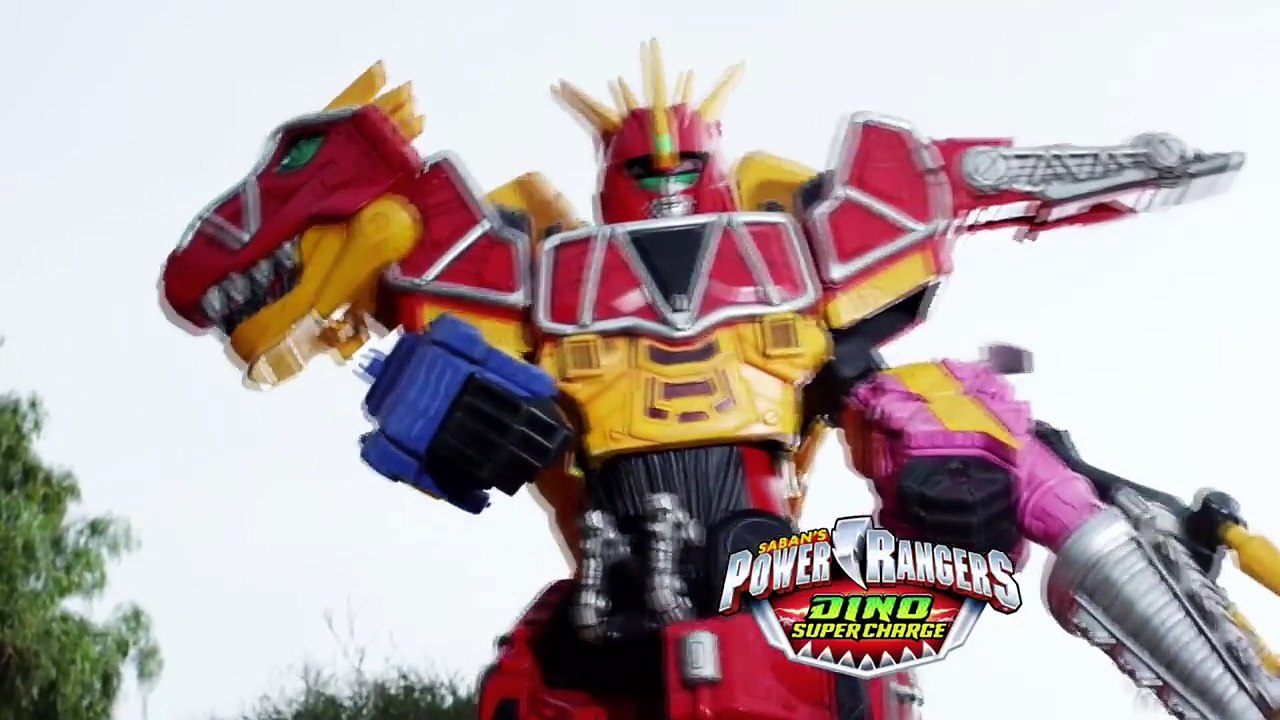 Бандай могучие рейнджеры Дино супер заряд Дейнозуха zord и действий megazord в цифра ТВ игрушки