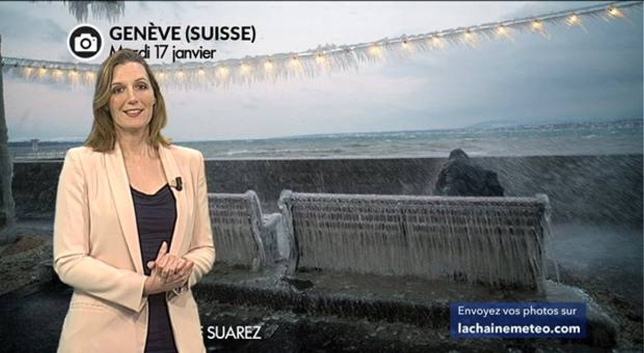 Tempête de glace sur les lacs suisses