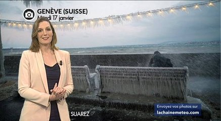 Tempête de glace sur les lacs suisses