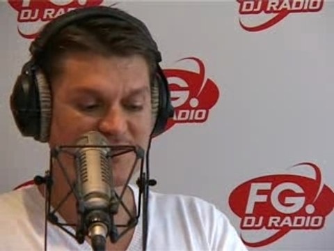 DJ Martin Solveig reçu par Antoine BADUEL sur FG