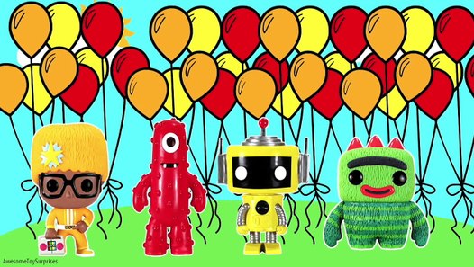 Download Yo Gabba Gabba Learn Colors Coloring Page! Fun Coloring Activity with DJ Lance Muno Plex Brobee ...