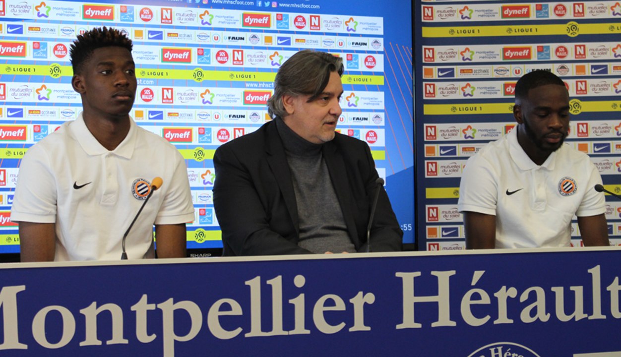 Présentation de Nordi Mukiele et Jonathan Ikoné