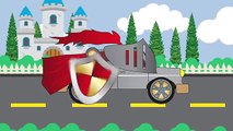 Videos for kids: Knight Car | Cartoons for kids | ABC Song | Wheels On The Bus | Children