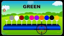 Цвета для детей, чтобы узнать с целевыми цвета игра цвета для детей, обучающие видео